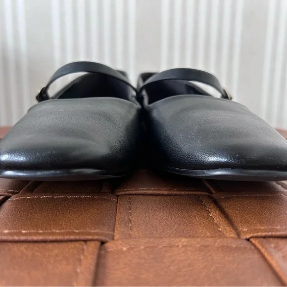 Banana Republic, Black Mary Jane Ballet Flat Women’s Size 7 Vegan Leather - Picture 6 of 6